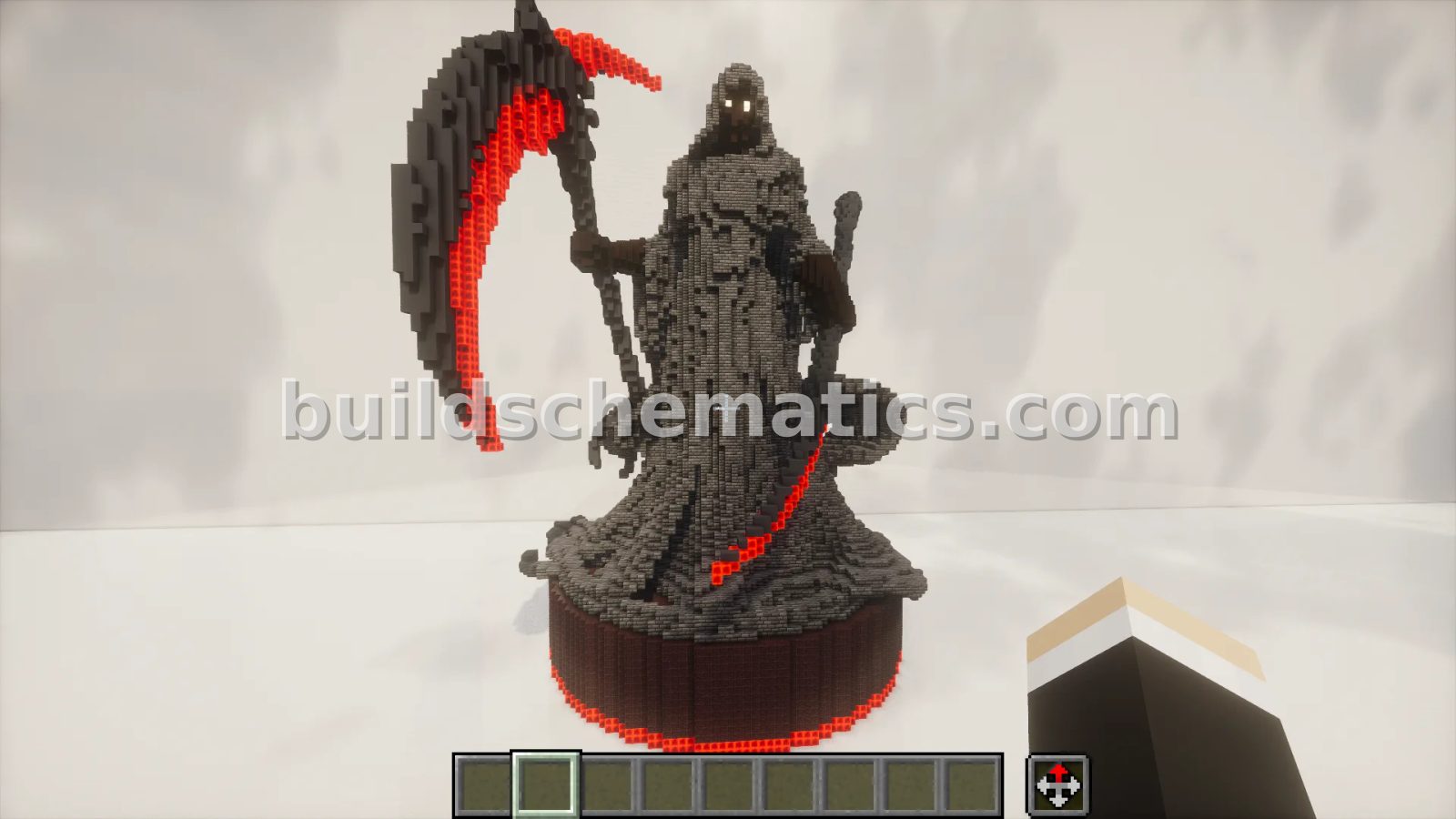 Large Grim Reaper Statue