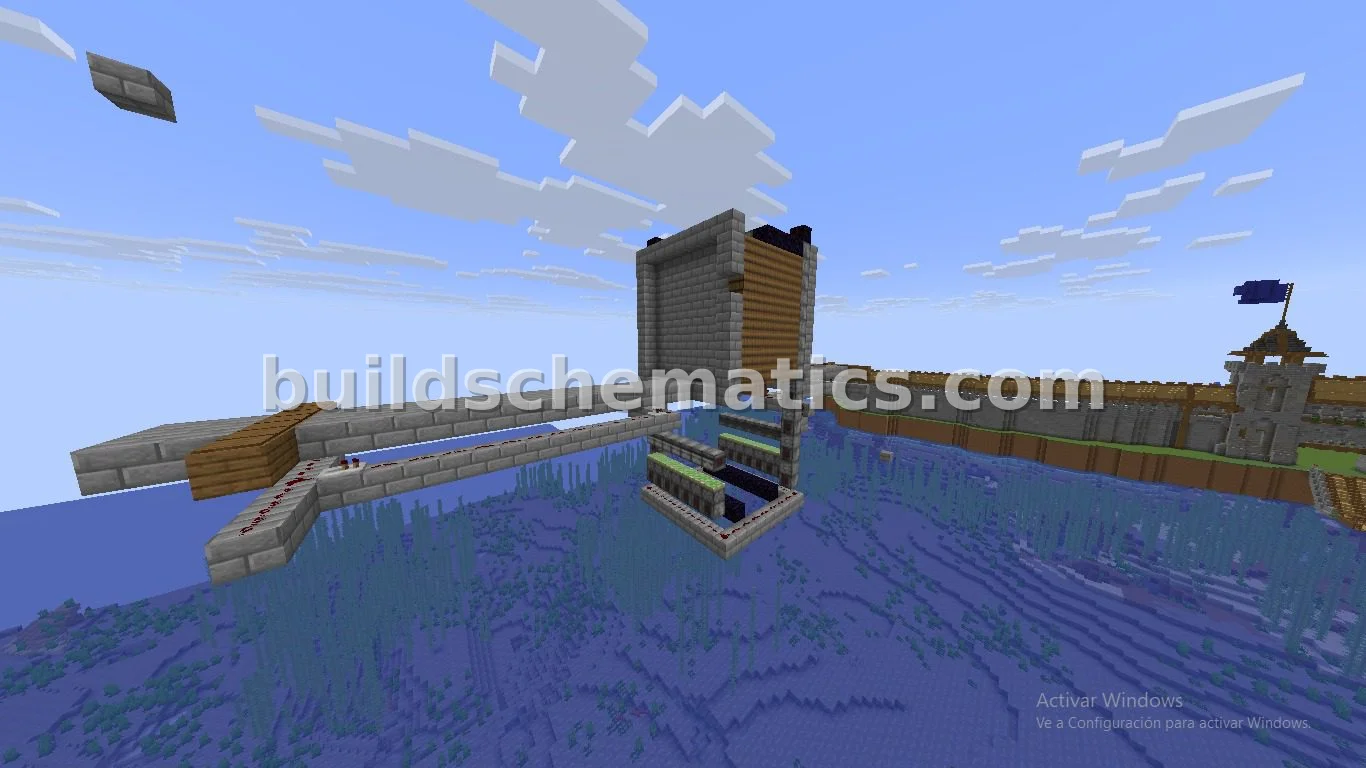 Flush Redstone Door - 7x8 — view 2