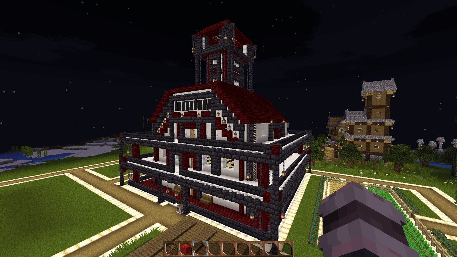 Medieval House With Tower