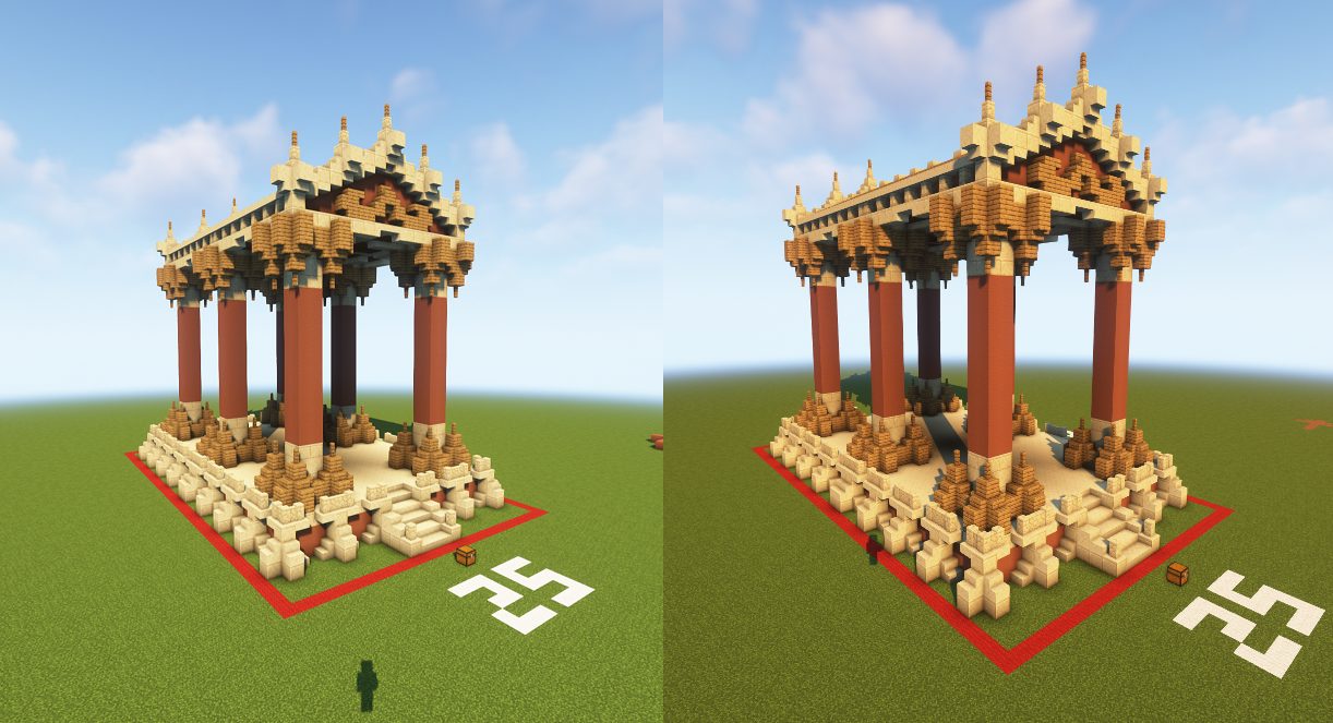 Ancient Desert Temple Structure