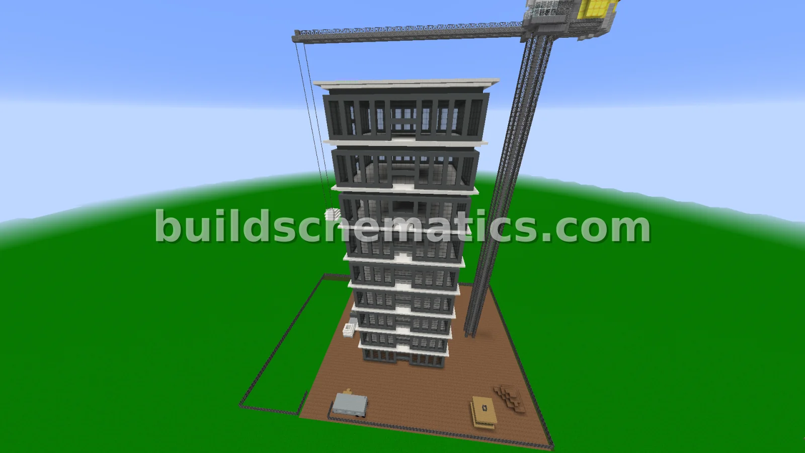 City Construction Site Underway