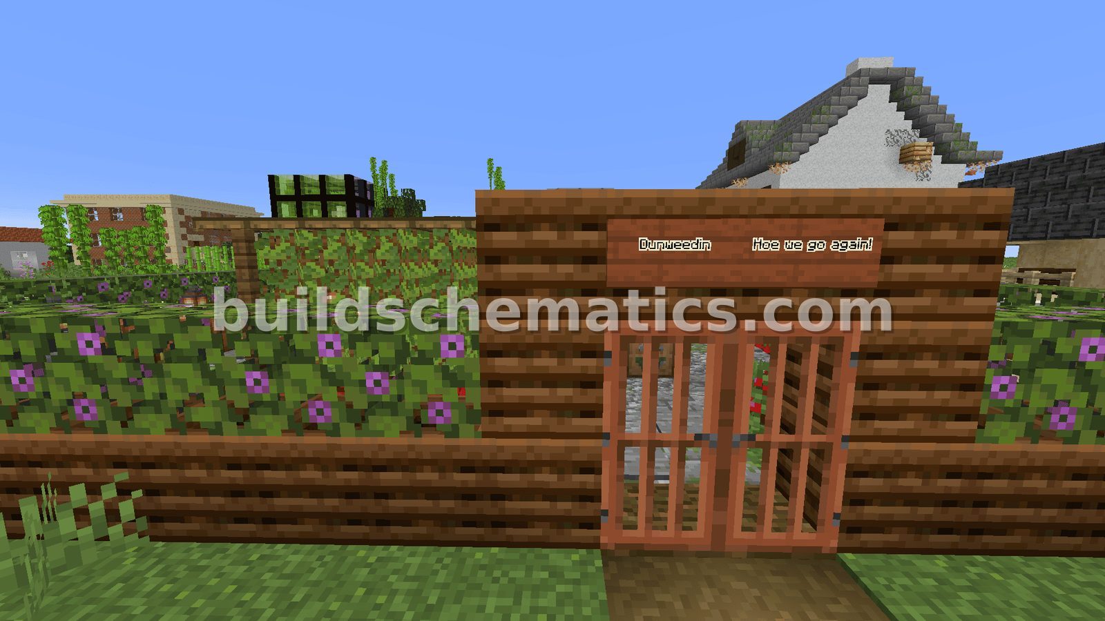 Town Vegetable Garden and Well — view 4