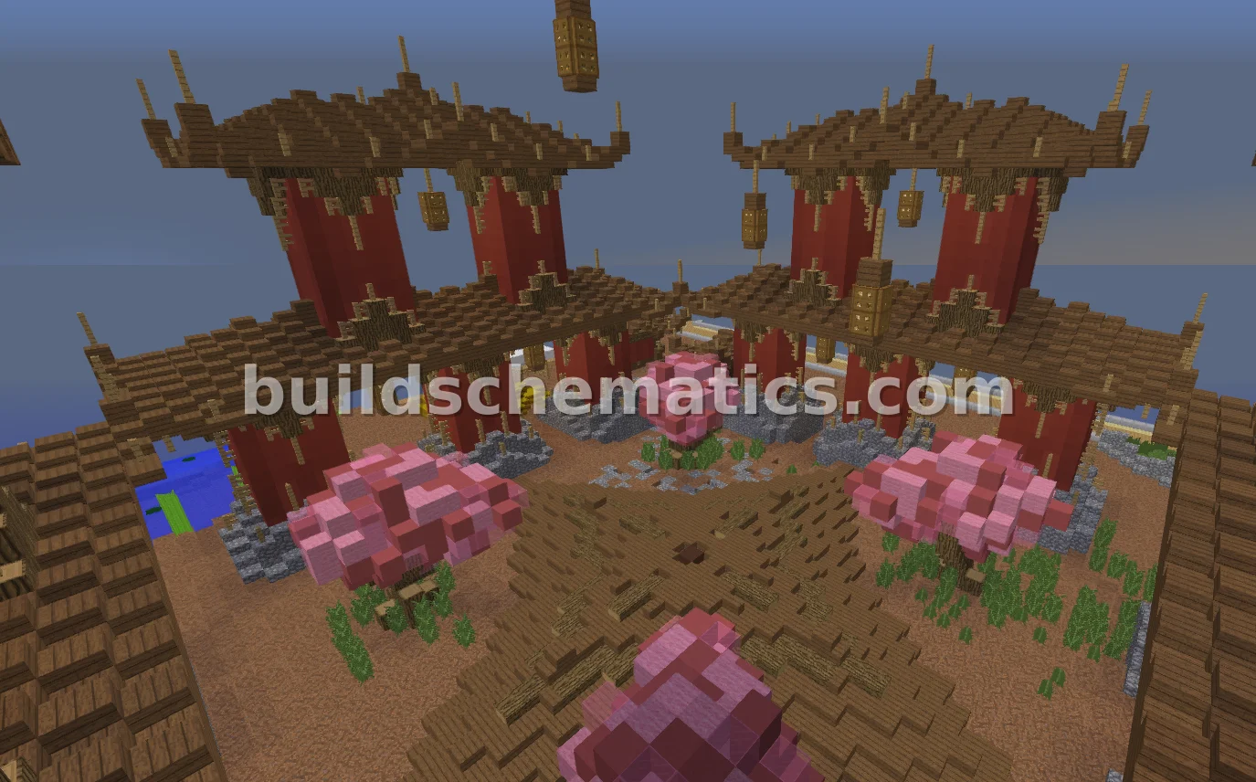 Japanese Style Server Spawn — view 2