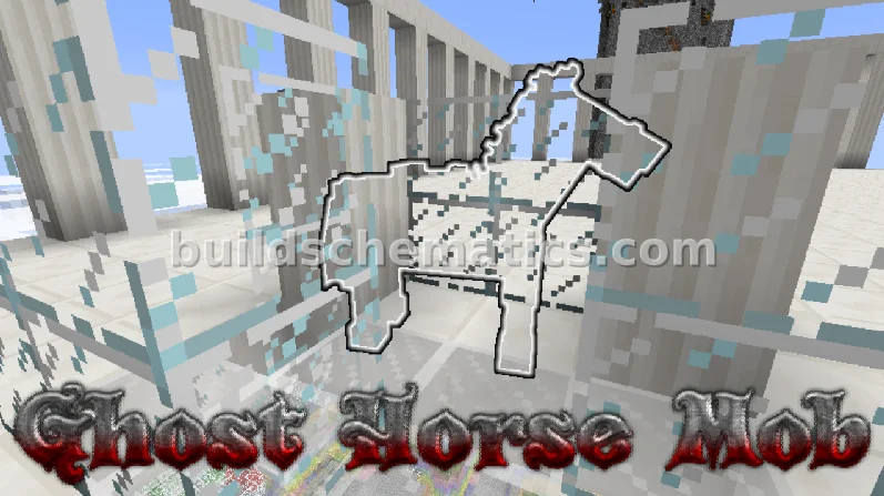 Ghost Horse Mob Statue