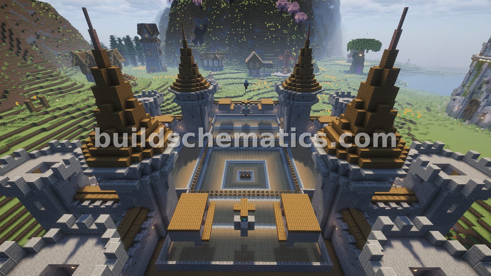 Medieval Castle Iron Farm Decoration — view 3
