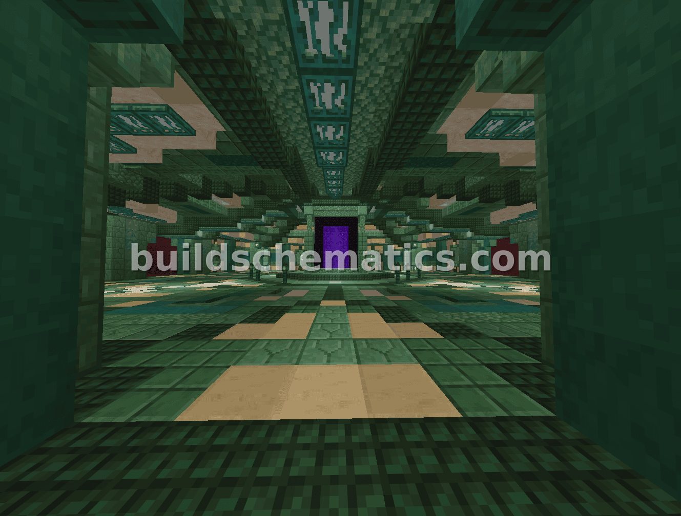 Nether Hub Transportation Base — view 2