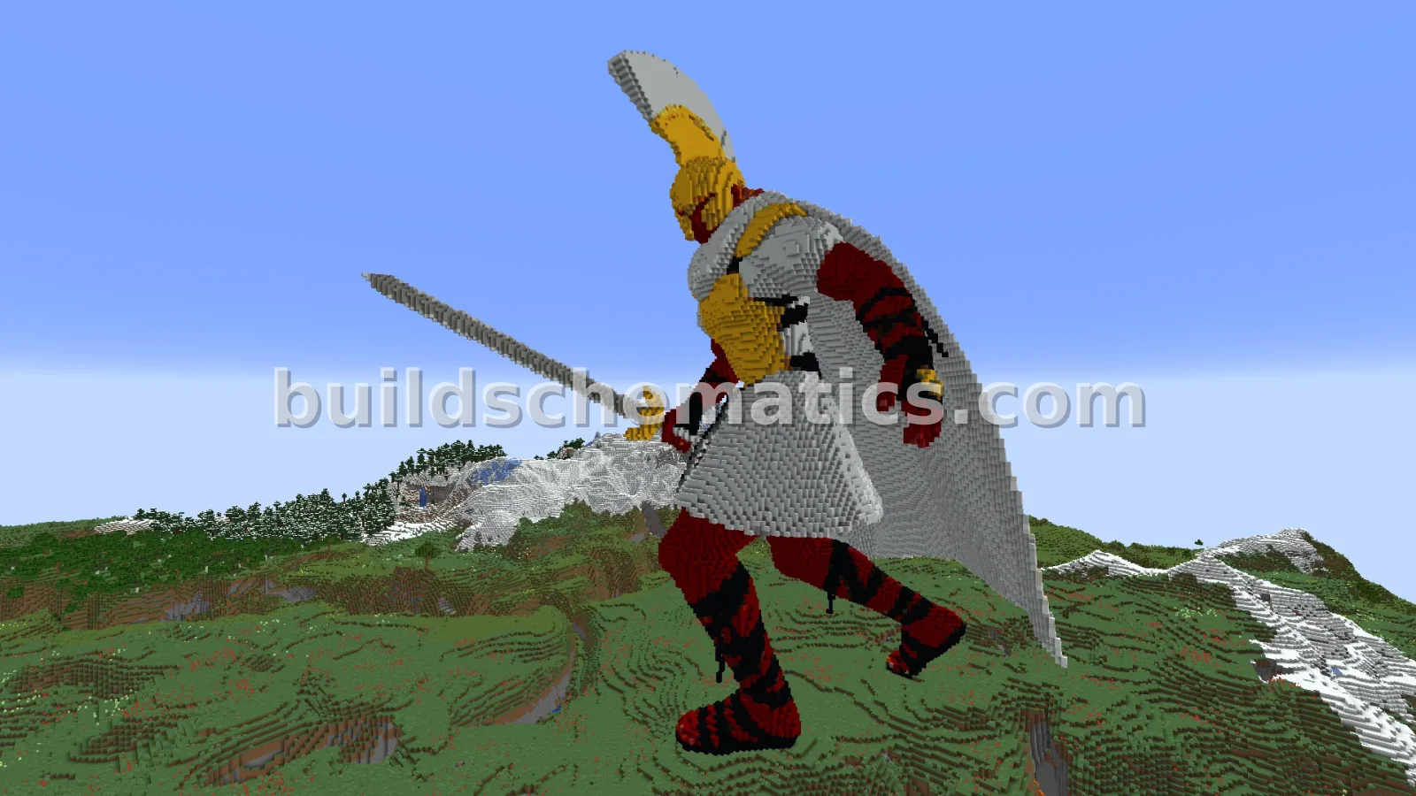Epic Ares Statue — view 3