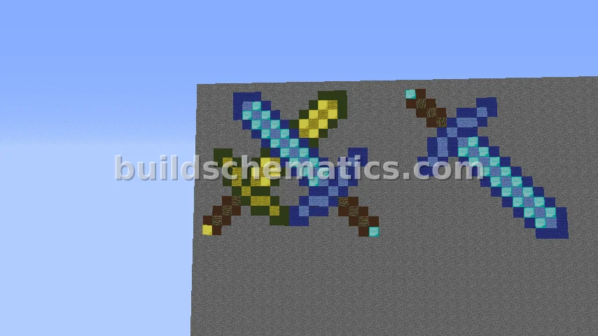 Pixel Art Sword