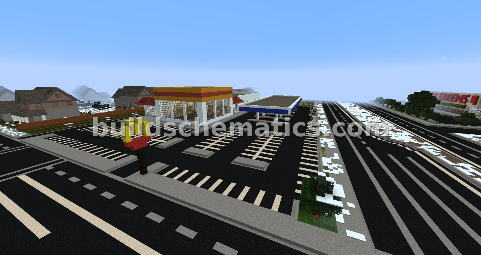 Convenience Store & Fast Food Gas Station