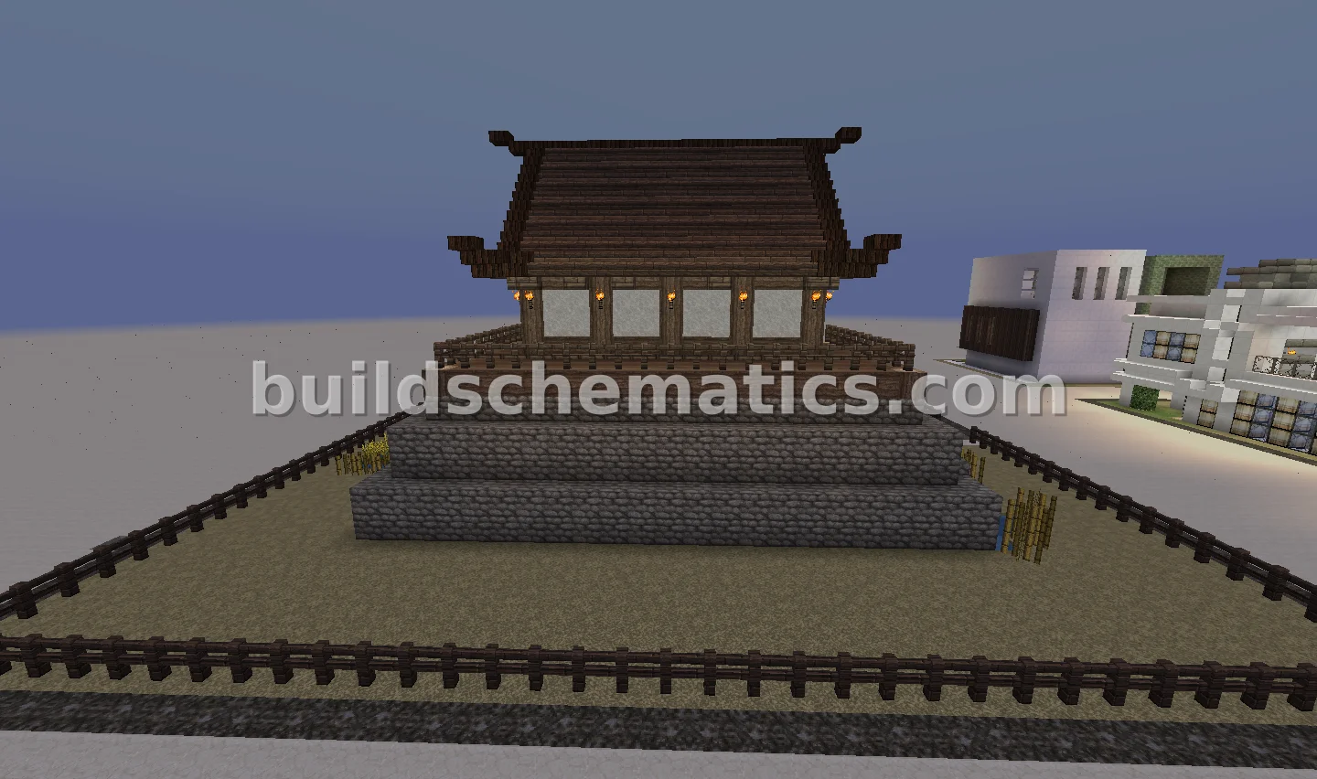 Asian Style House With Garden — view 2