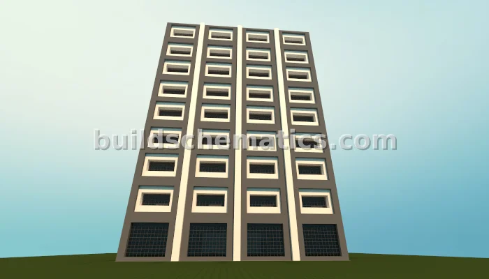 Modern High-Rise Building