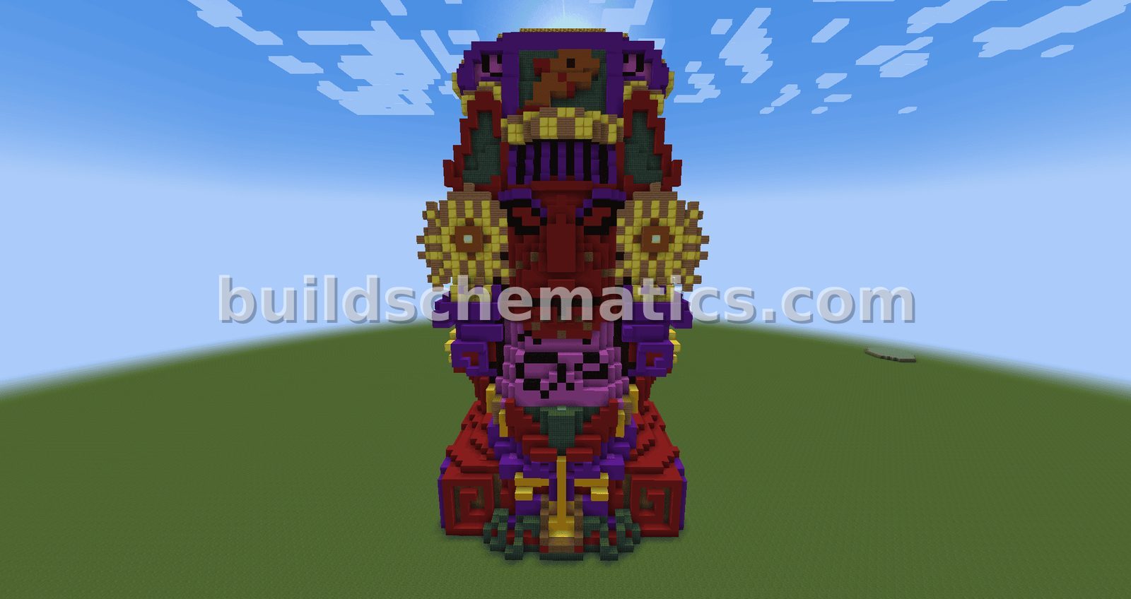 Aztec Statue Design