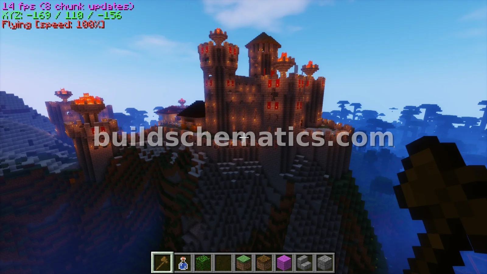 Medieval Castle with Redstone Secrets