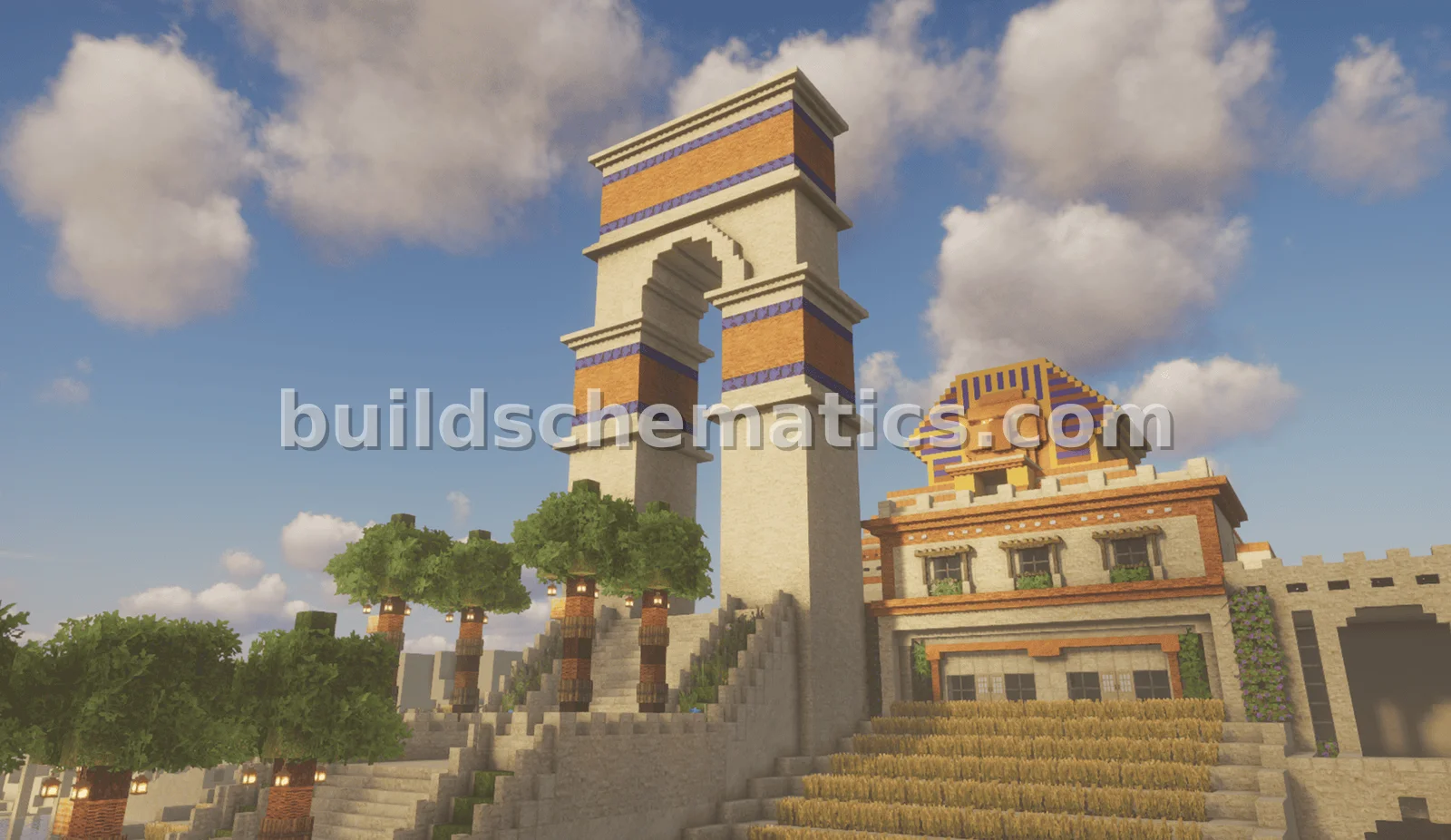 Desert Sandstone Entrance Structure