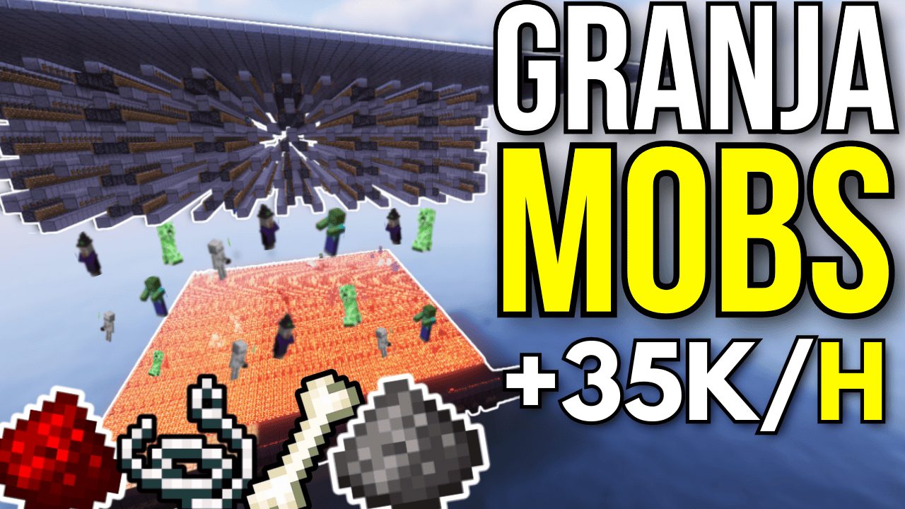 Advanced Mob Farm 35k+ Items Per Hour