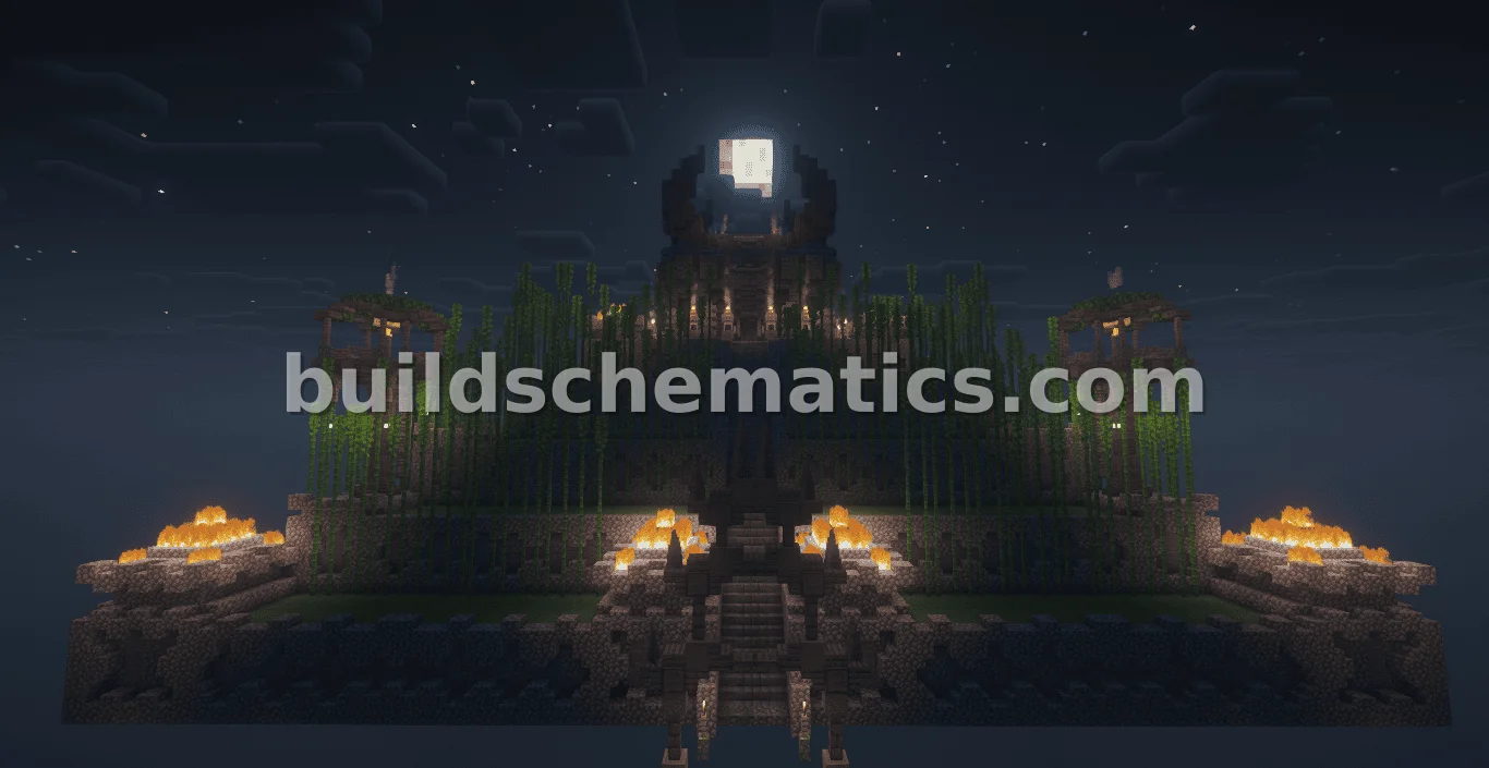 Ancient Jungle Temple Ruins