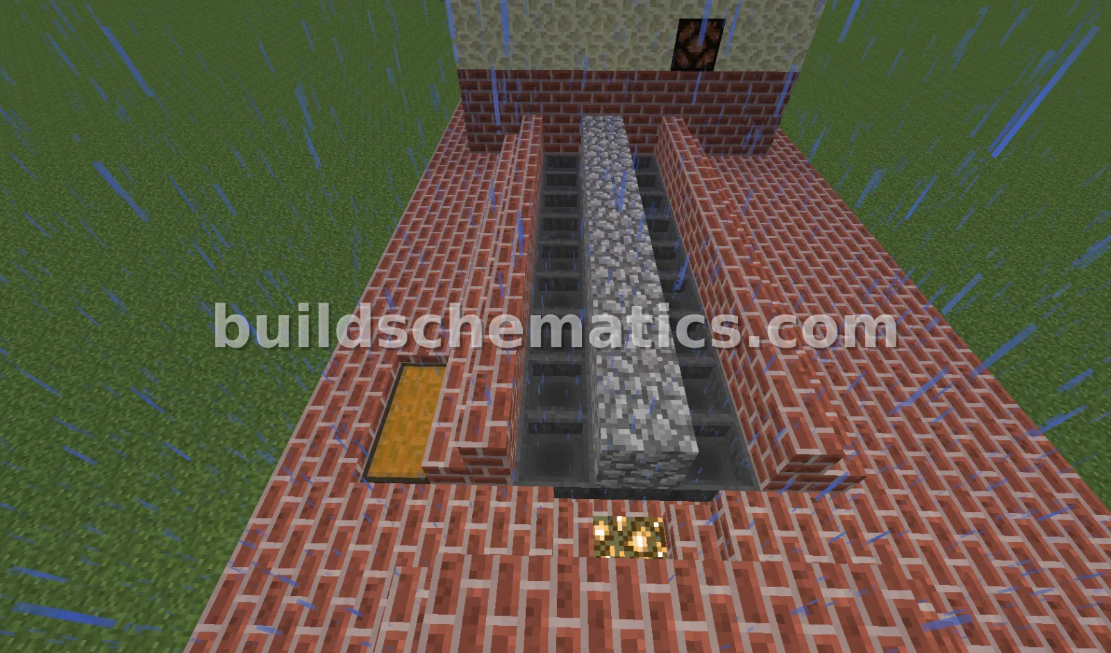 Efficient Cobblestone Generator with Switch — view 3