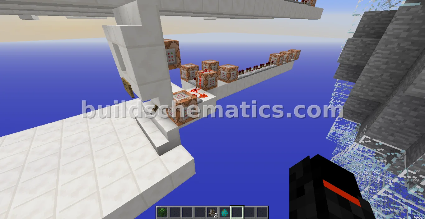 Lightning Storm Command Block System