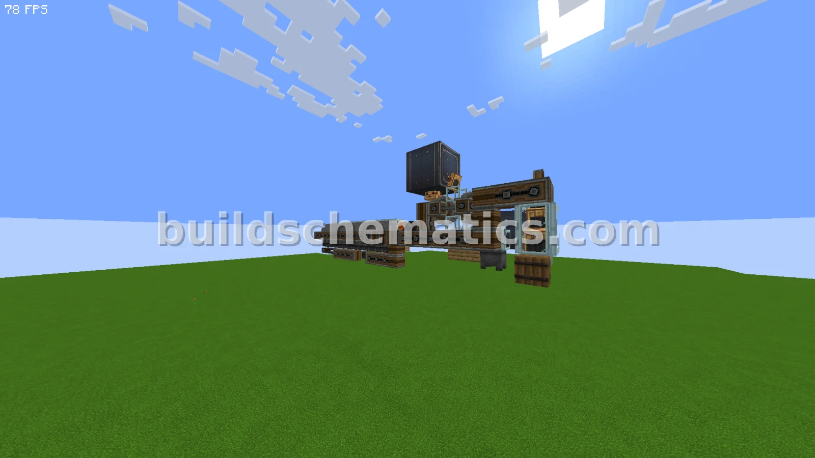 Starter Iron Farm Schematic