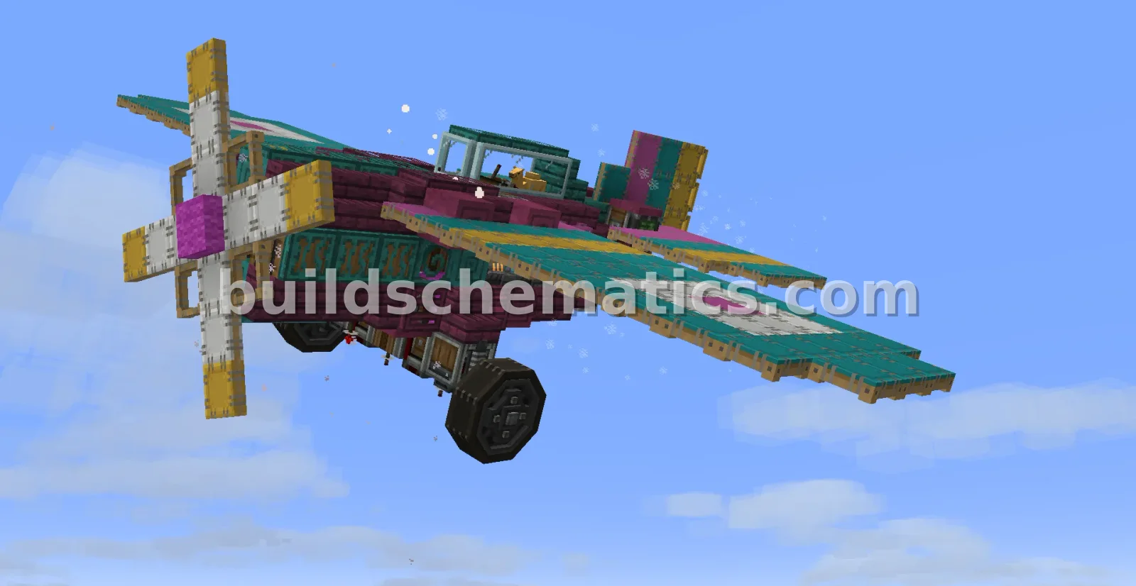 Compact Airplane - 311 Blocks