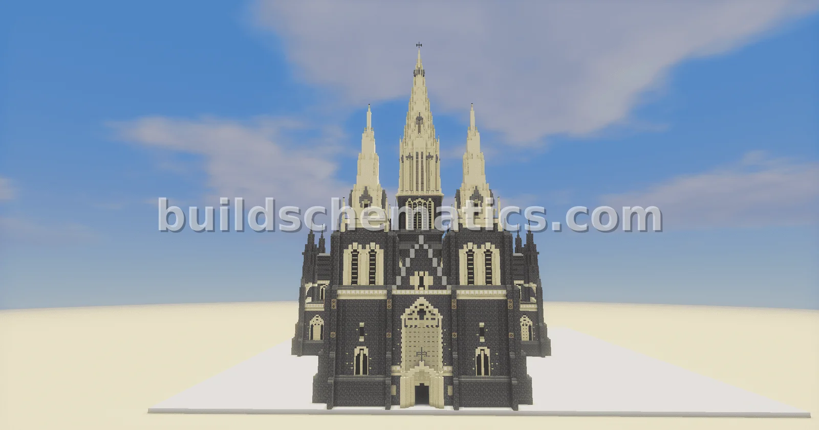 Gothic Medieval Cathedral Structure — view 4