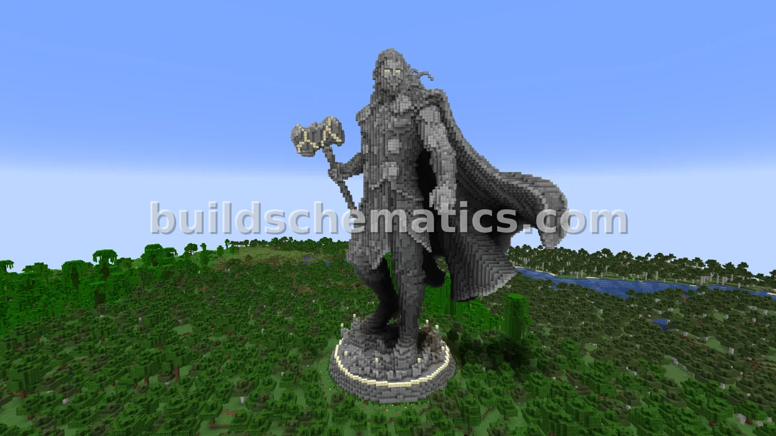 Thor God of Thunder Norse Statue - Large Build