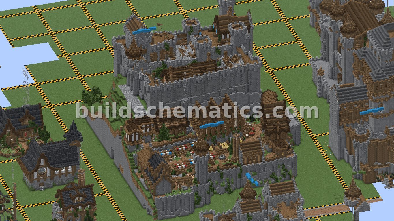 Medieval Village Fortress