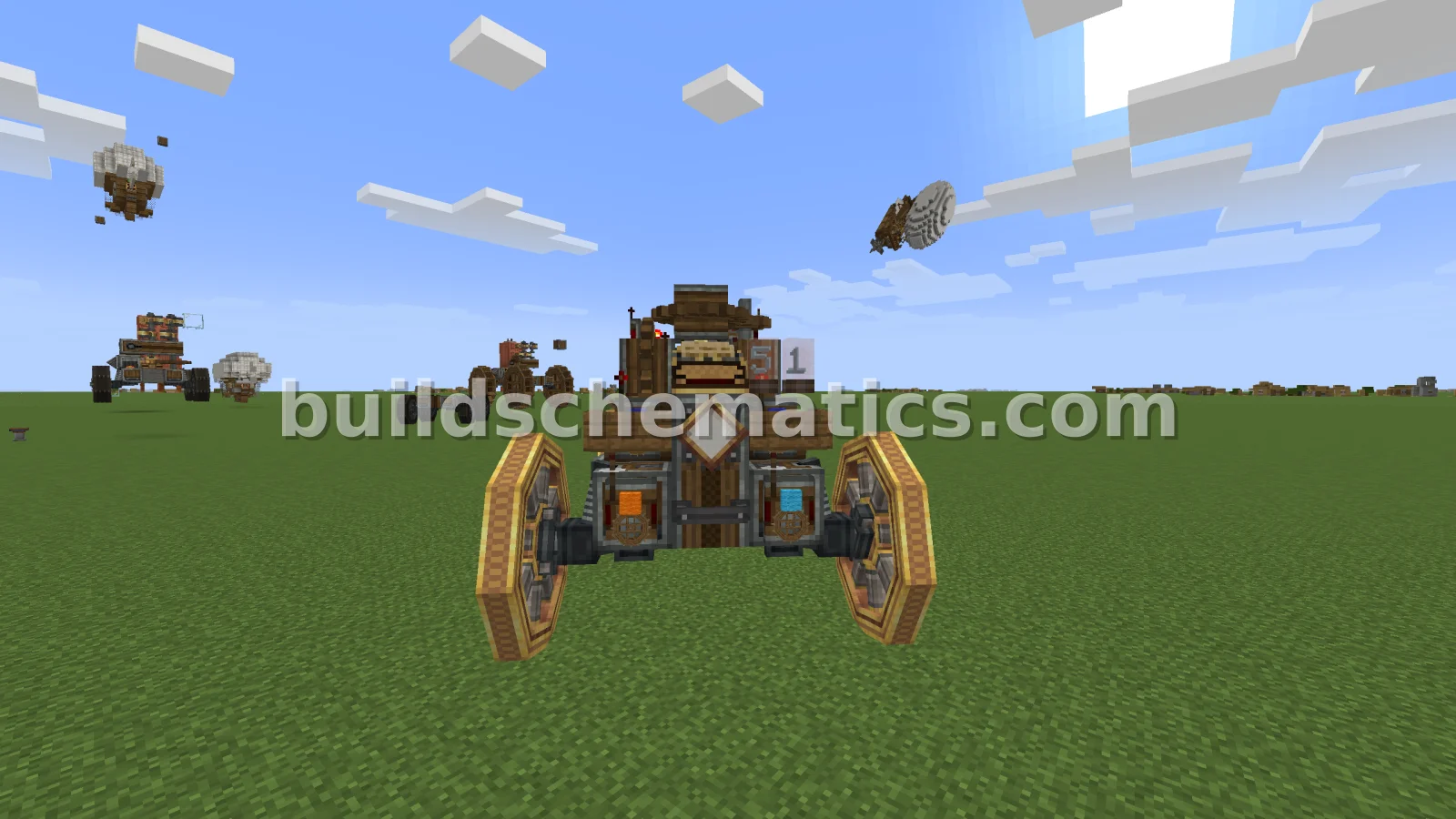 Steam Powered Car Vehicle — view 2