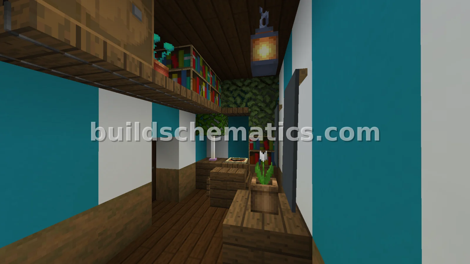 Small Medieval House With Interior — view 3