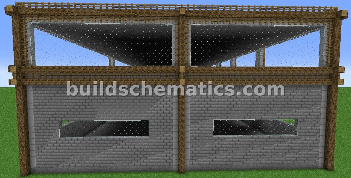Stone Factory Building - 20315 Blocks — view 3