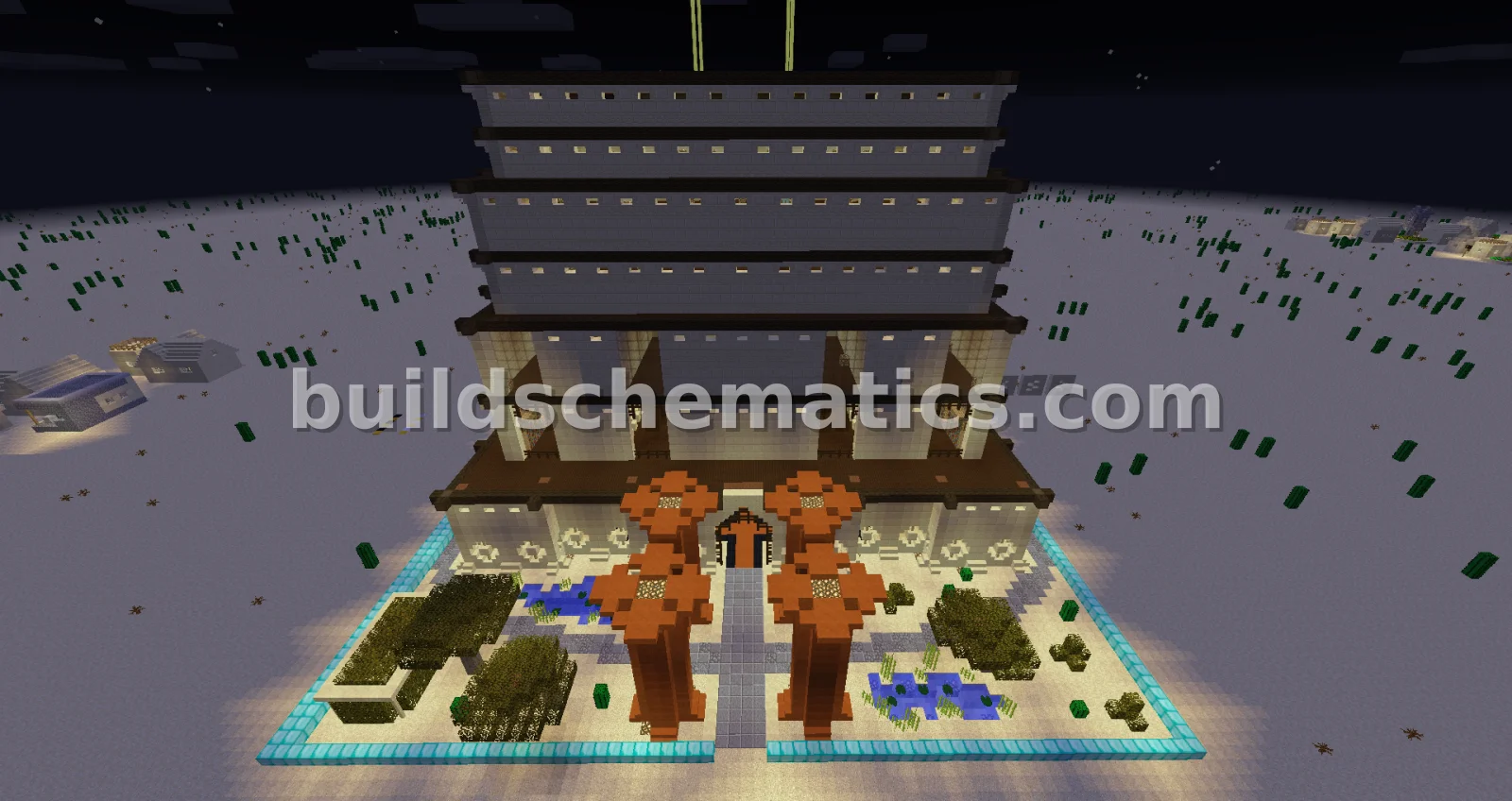 Desert Sandstone Mansion