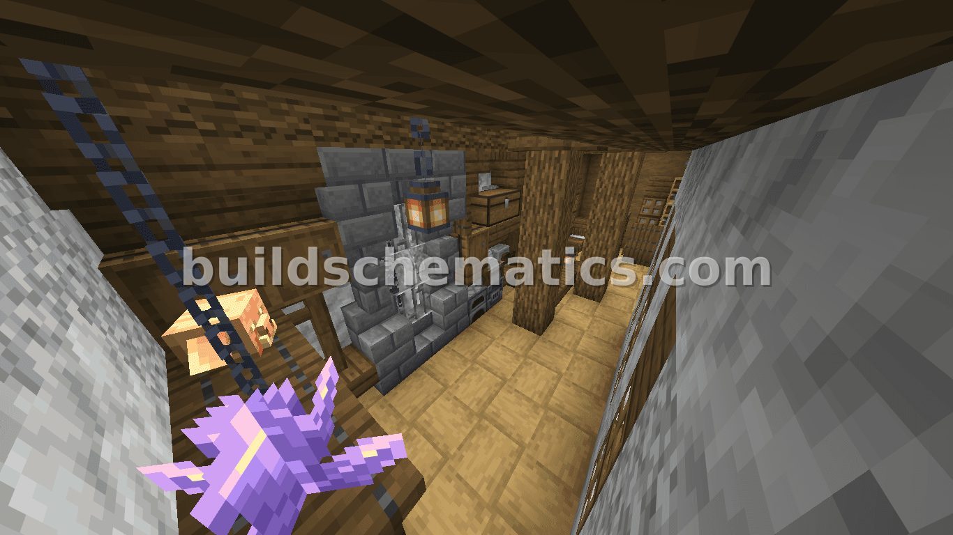 Cozy Woodcutter Cabin Minecraft Build — view 2