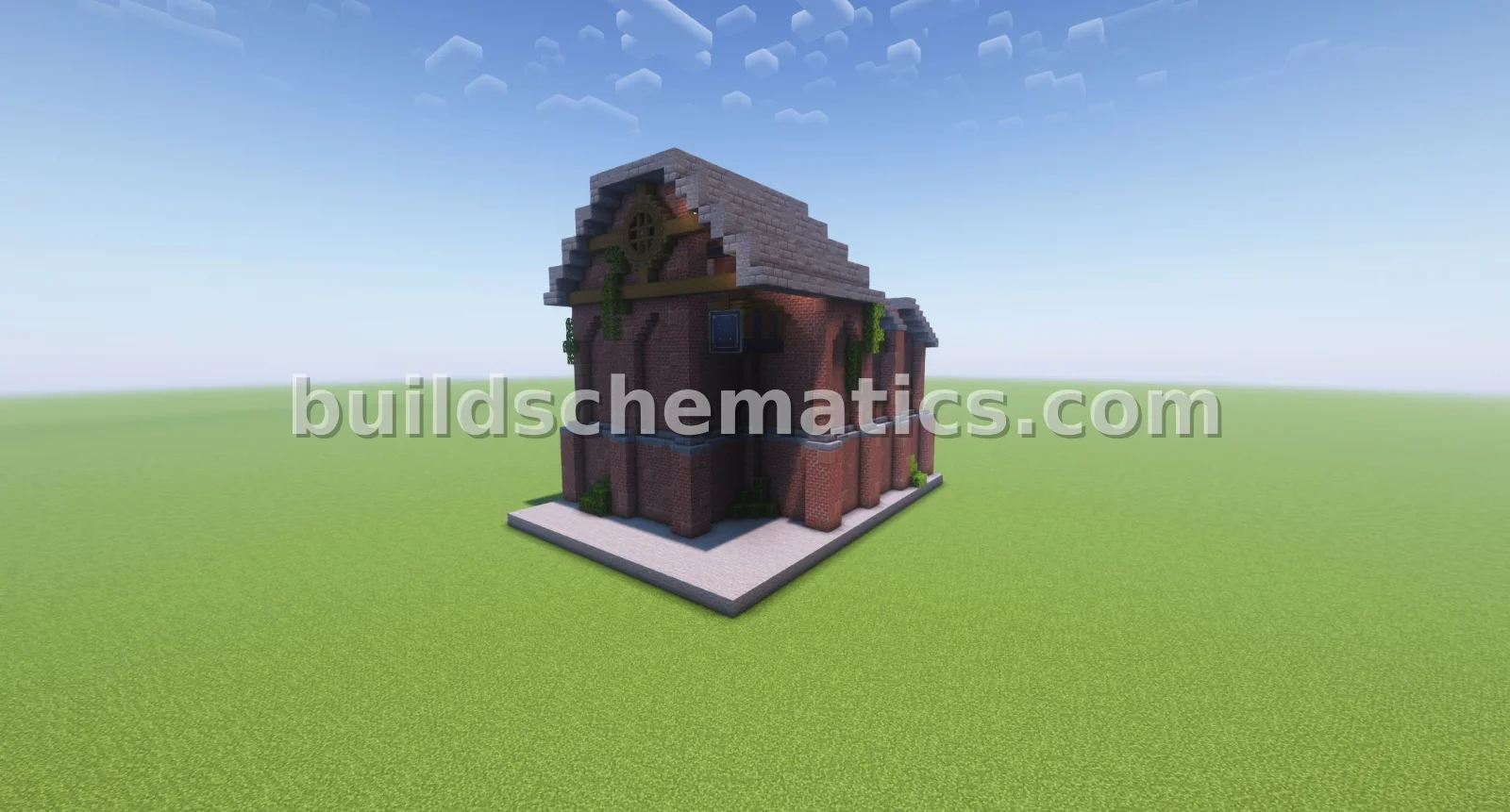 Brick Factory Building - 5037 Blocks — view 2