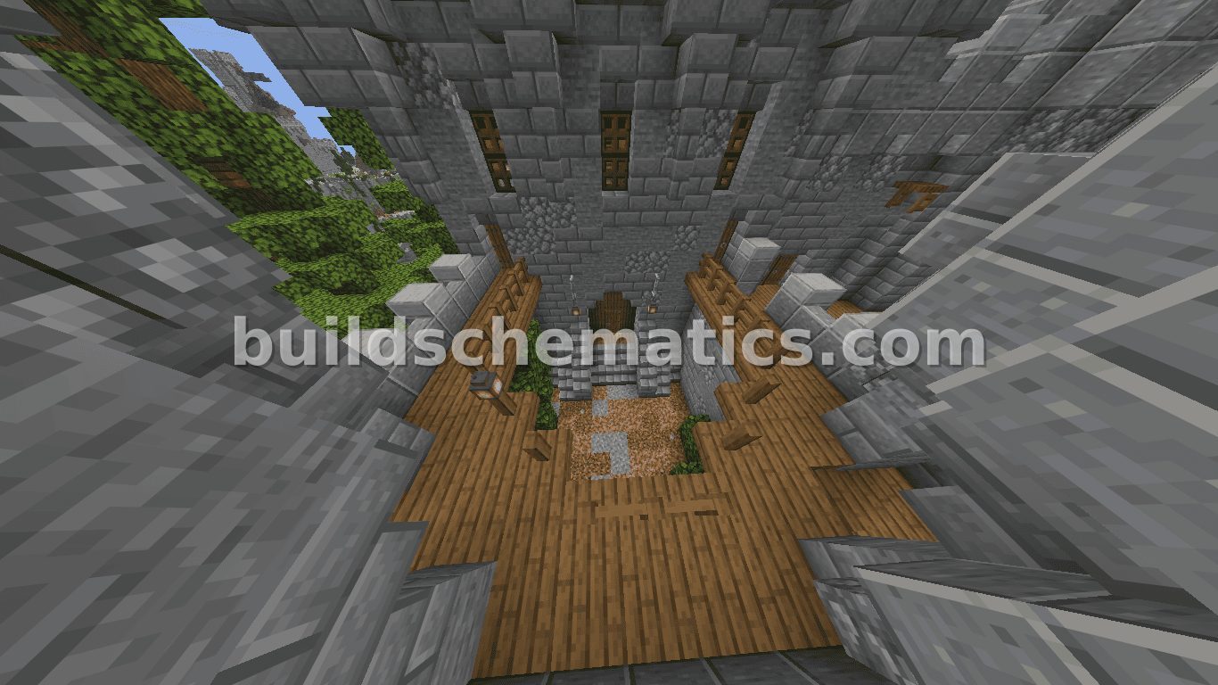 Medieval Fortress With Hidden Lake — view 3