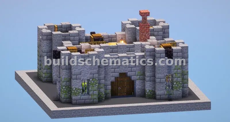 Medieval Small Fortress Structure