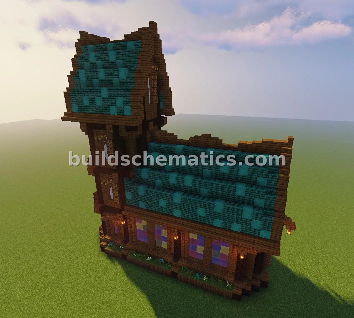 Medieval Fantasy Church Structure