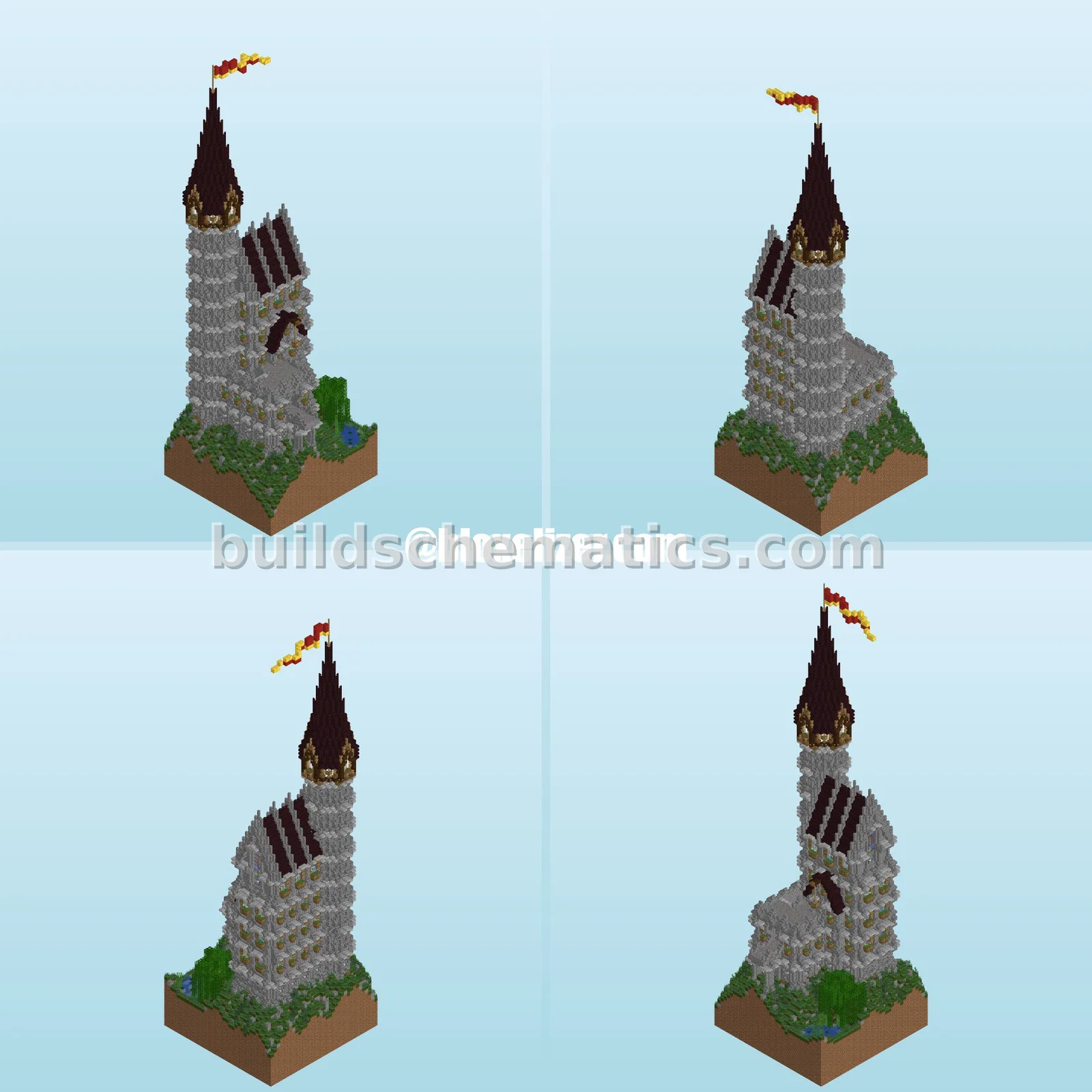 Compact Castle Structure