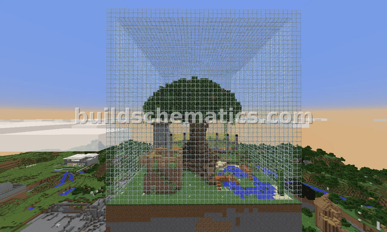 Natural PvP Arena Structure