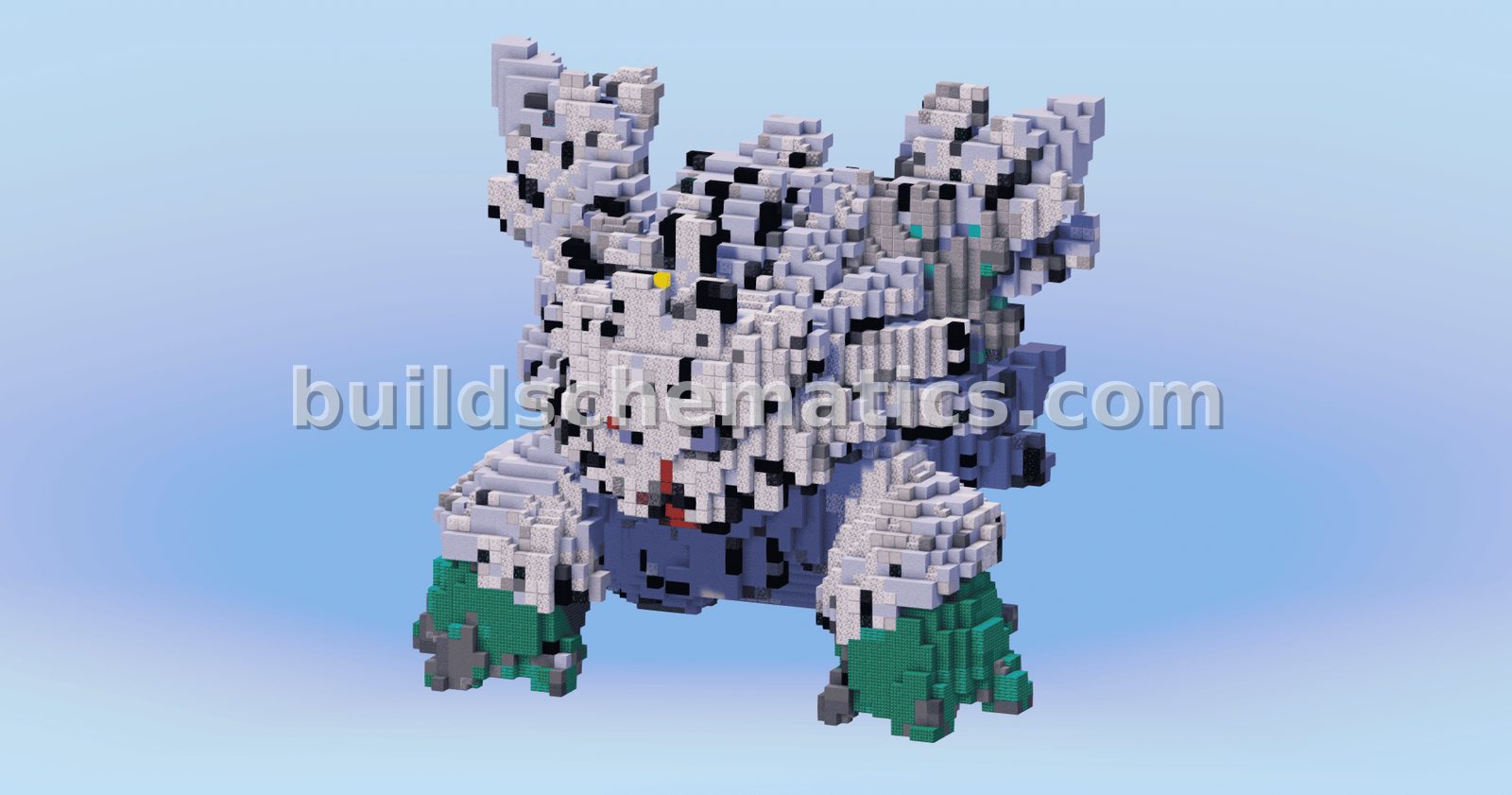 Mega Abomasnow Pokemon Structure