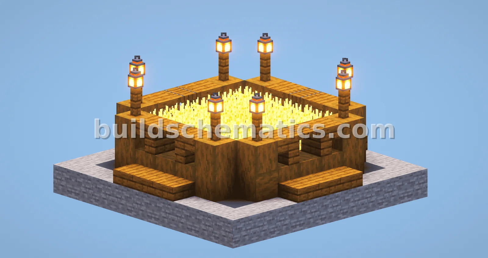 Small Rustic Wheat Farm