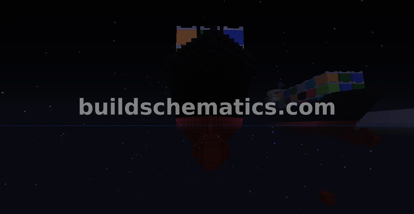 Large Cargo Ship Design — view 2