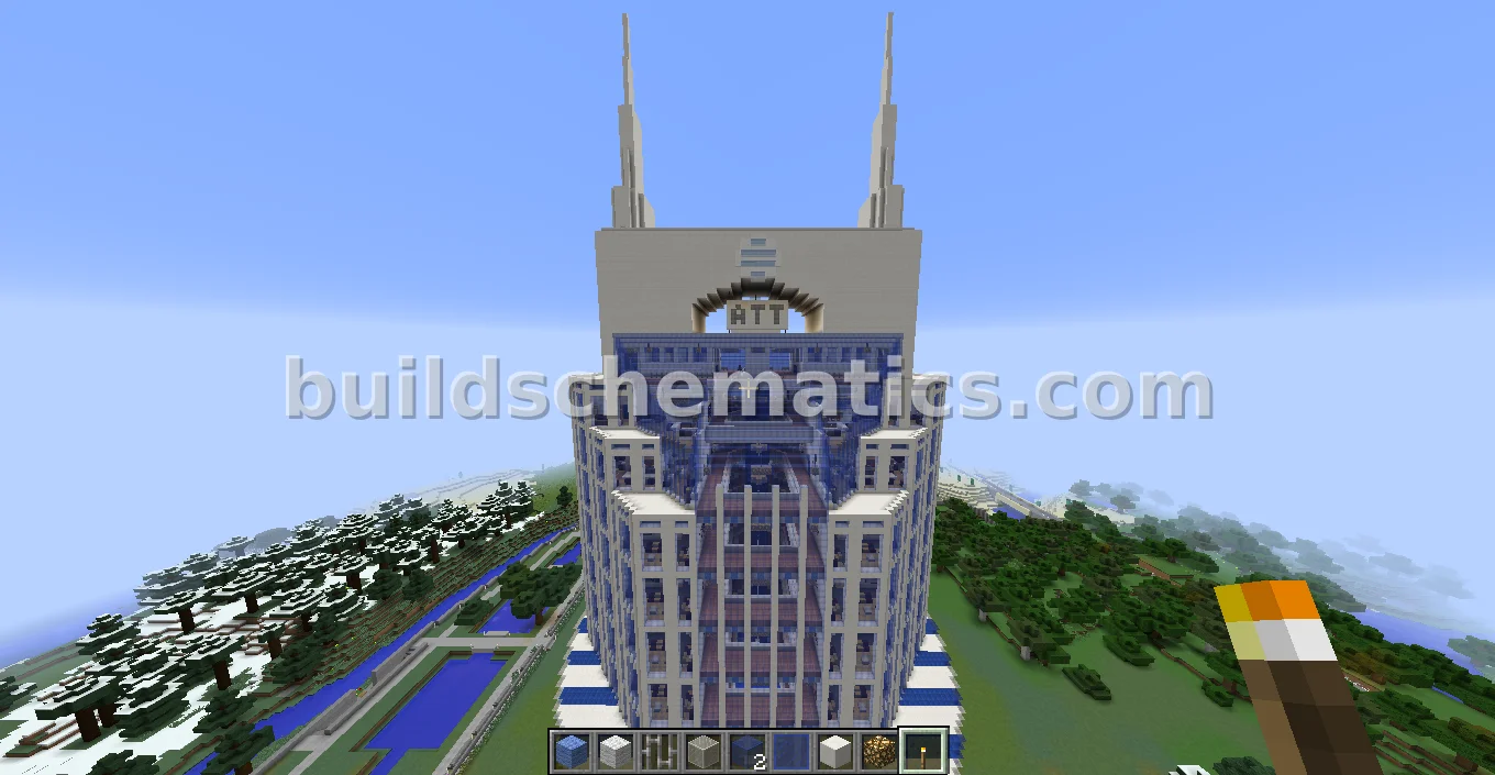 AT&T Building Nashville - Modern Skyscraper Replica