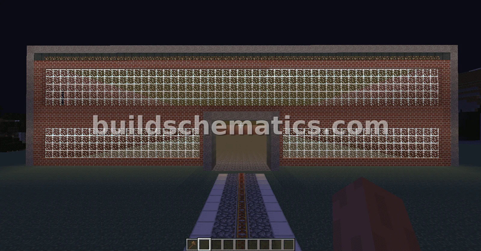 Open Warehouse Structure - 72x57x16