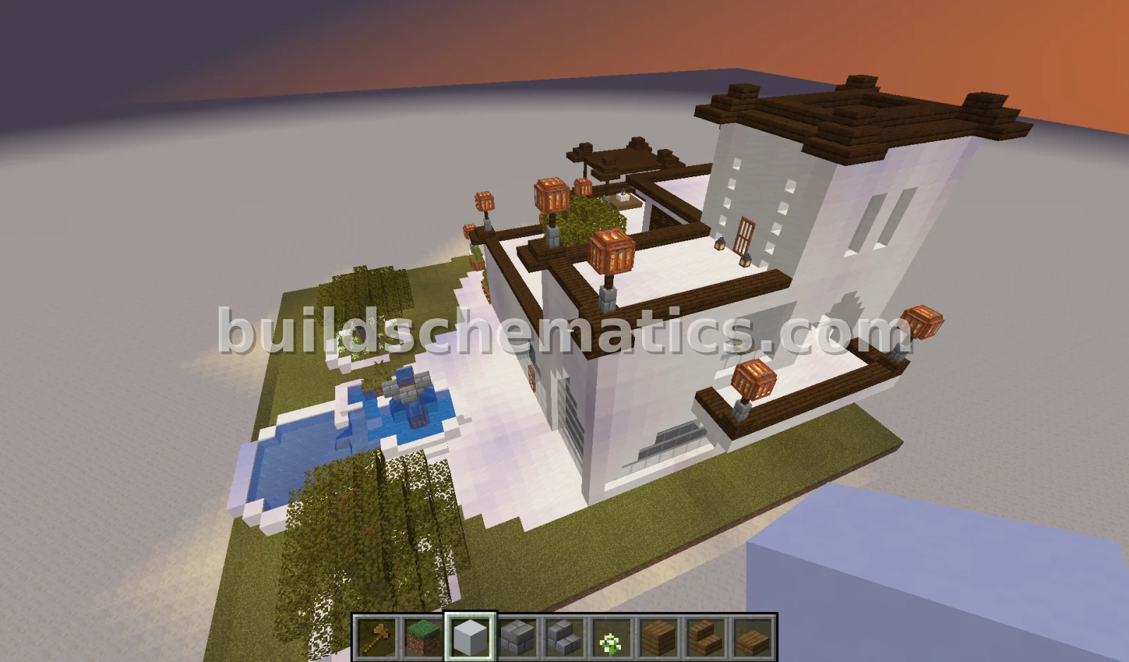Modern Oriental House With Garden — view 4