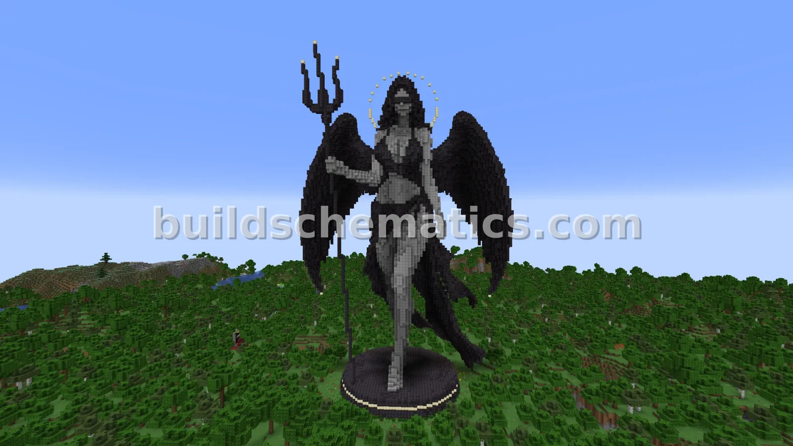 Angel Blind Tide Statue