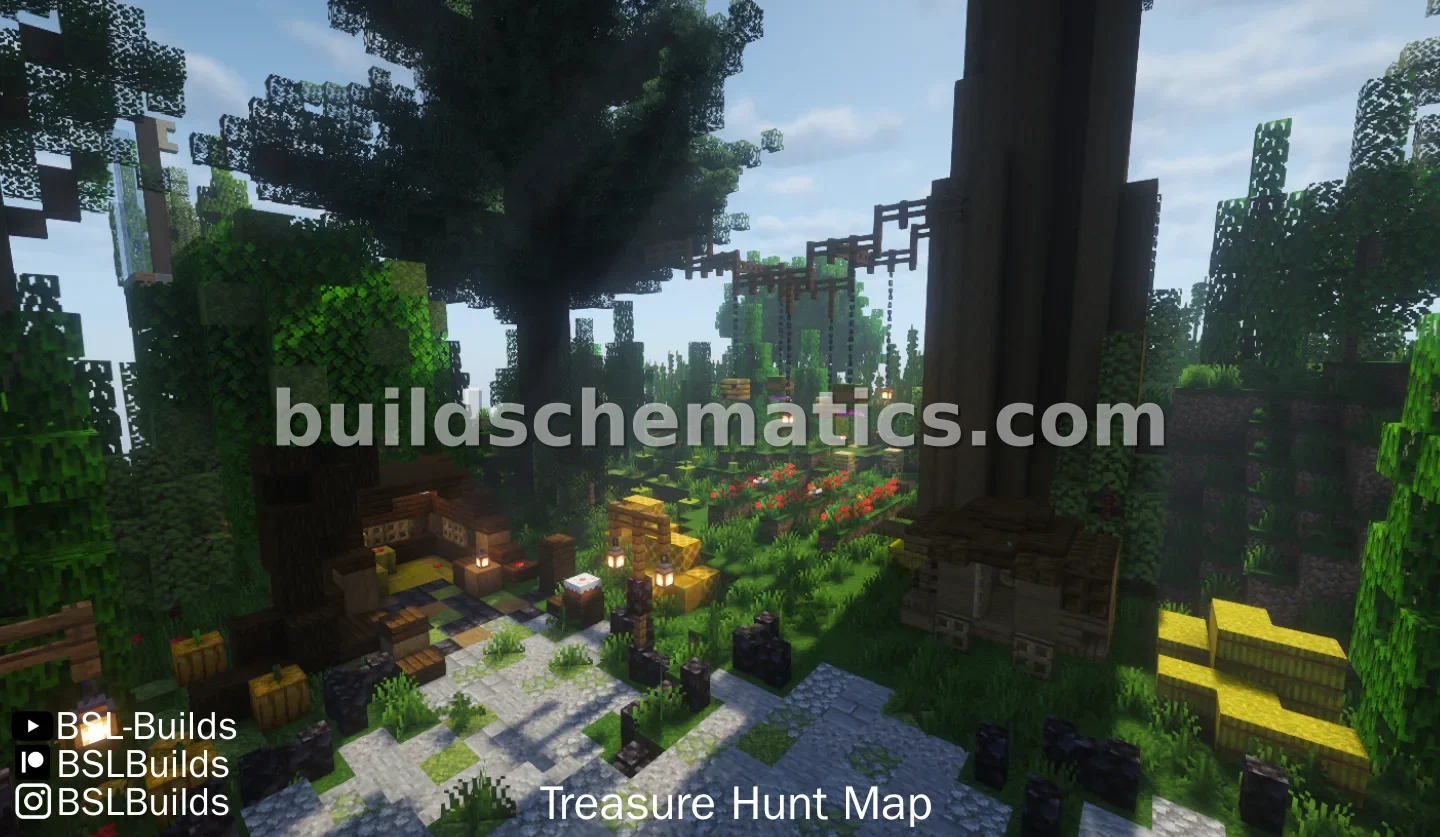 Treasure Hunt Map Concept Build — view 4