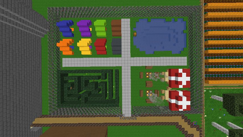Local Park With Maze