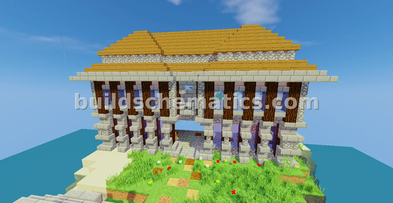 Medieval Marketplace Building — view 2
