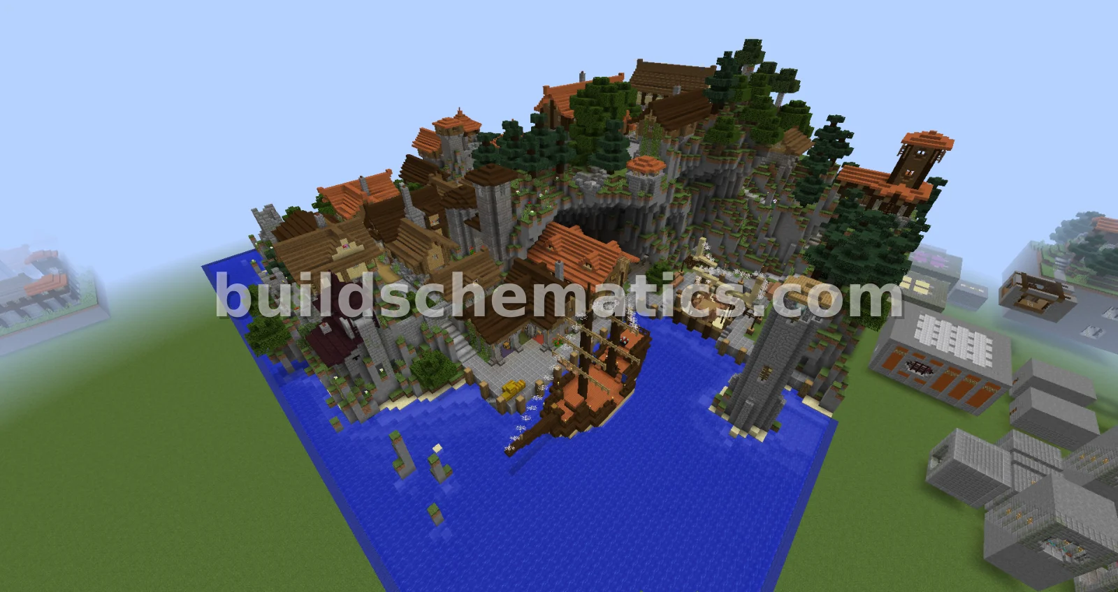 Medieval Port Town of Portland