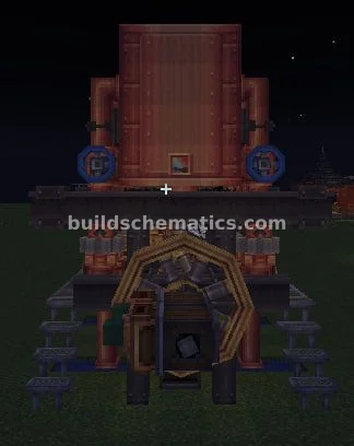 Industrial Steam Engine - 417 Blocks
